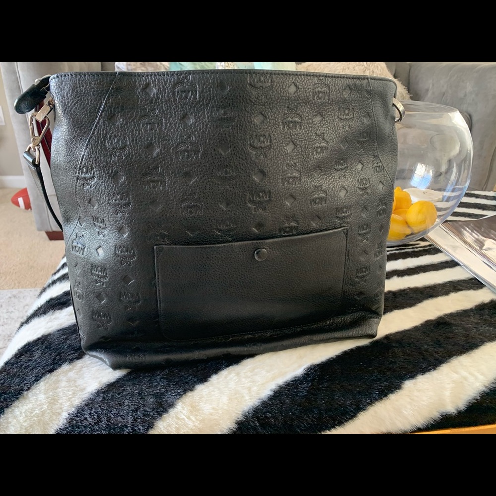MCM Klara Large Leather Hobo